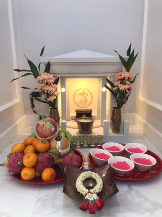 ตี่จู้หินอ่อน Aviva Spirit Modern Luxury ขนาด 24 นิ้ว สีขาว_3